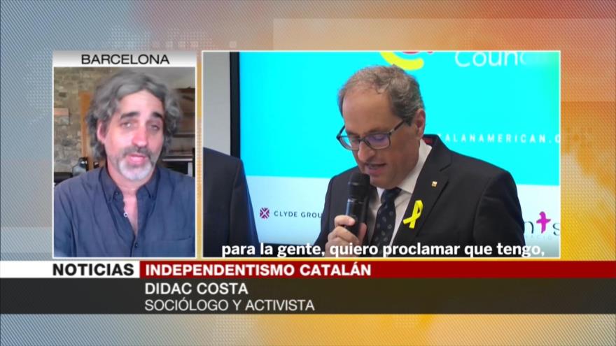 Didac Costa: Independencia de Cataluña es factible pero será lenta