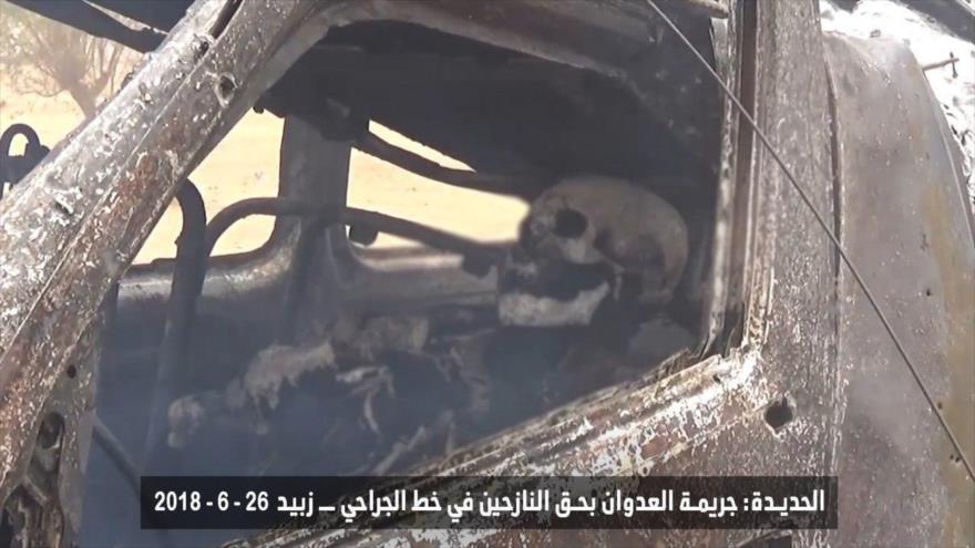 Vídeo impactante: Mueren 9 civiles por ataque saudí en Yemen