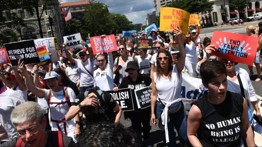 Susan Sarandon, entre las 575 mujeres detenidas en una protesta contra Trump