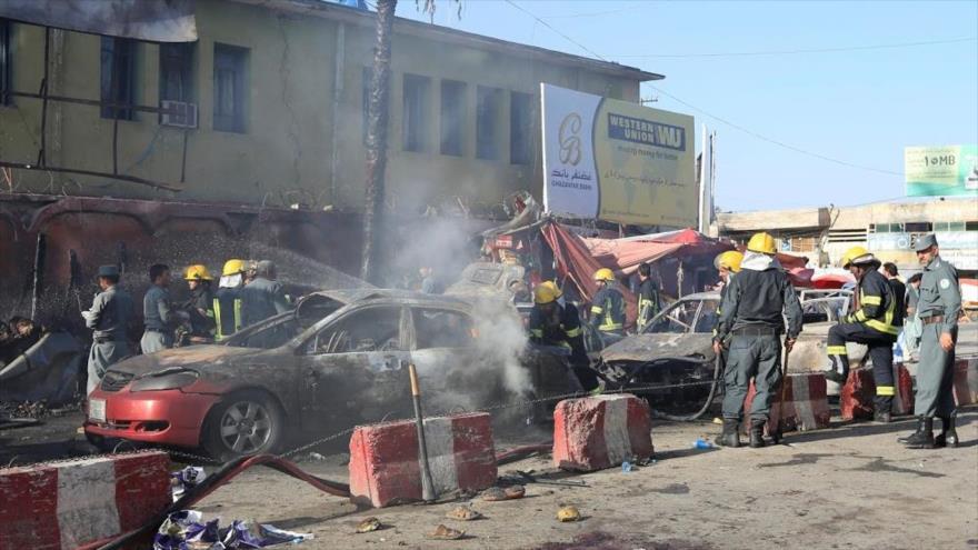 Ataque suicida en este de Afganistán deja 19 muertos y 20 heridos