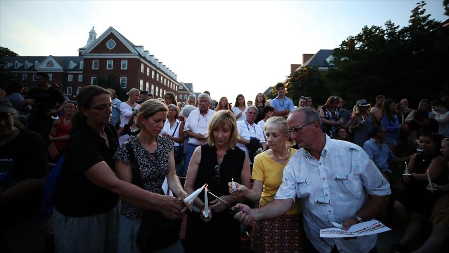 Maryland; otro escenario de homenaje a víctimas de tiroteo en EEUU 
