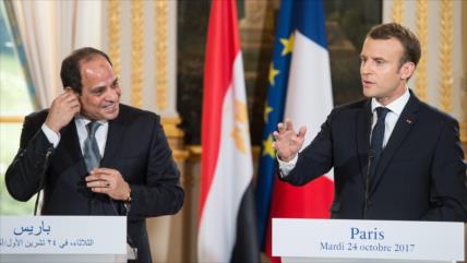 ‘Francia, cómplice de sangrienta represión de Al-Sisi en Egipto’