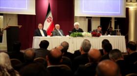 Rohani: La nación iraní nunca se doblegará por presiones externas