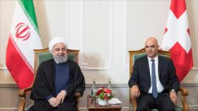 Rohani: Irán y Suiza están decididos a reforzar lazos bilaterales
