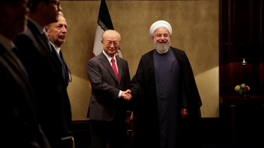 Irán: Otras partes deben compensar salida de EEUU de pacto nuclear