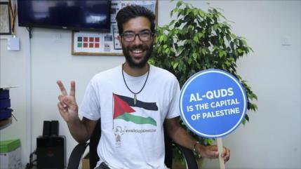 Israel niega entrada a activista sueco que caminó hasta Palestina