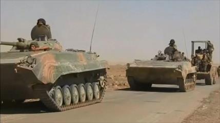 Continúan avances de Ejército sirio frente a terroristas en el sur