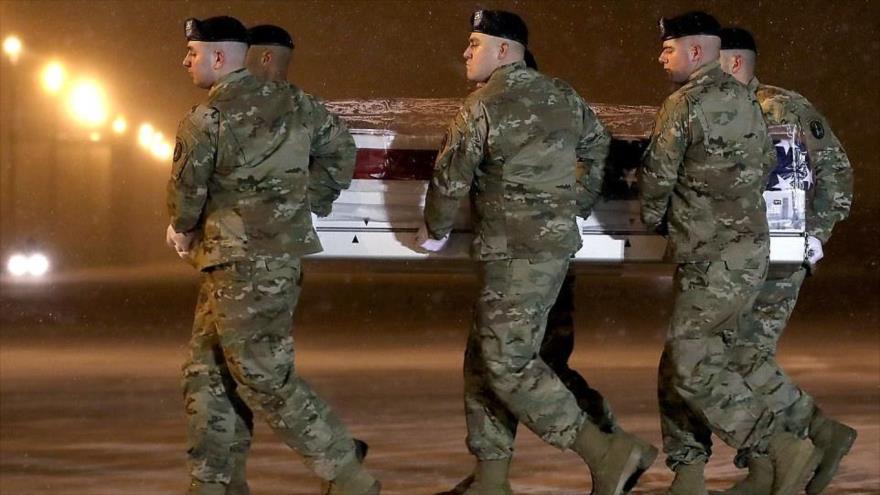 Devuelven a EE.UU. el cuerpo de Mihail Golin, soldado estadounidense que perdió la vida en Nangarhar, Afganistán, 3 de enero de 2018.