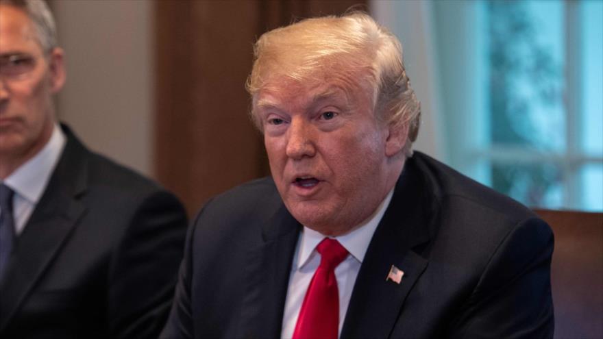 El presidente de Estados Unidos, Donald Trump, 17 de mayo de 2018.