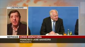 José Saavedra: Países europeos son culpables de crisis migratoria