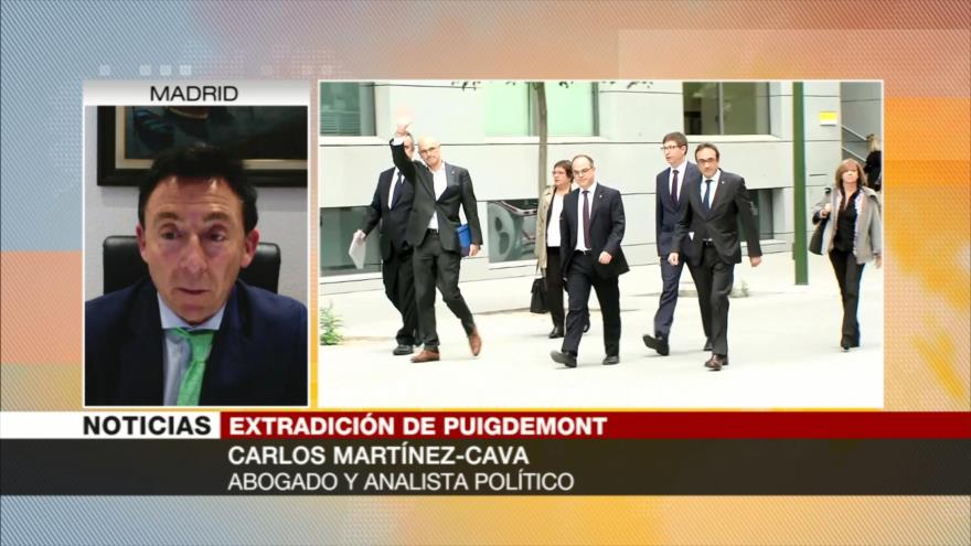 Carlos Martínez-Cava: Carles Puigdemont sería juzgado en 