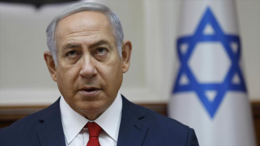 El premier israelí, Benjamín Netanyahu, en Jeusalén, Palestina ocupada, 8 de julio de 2018.