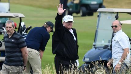 Informe: Viaje de Trump cuesta millones de dólares a británicos