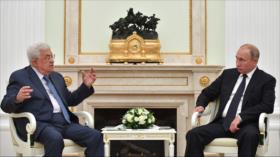 Abás rechaza ‘plan de paz’ de Trump en un encuentro con Putin