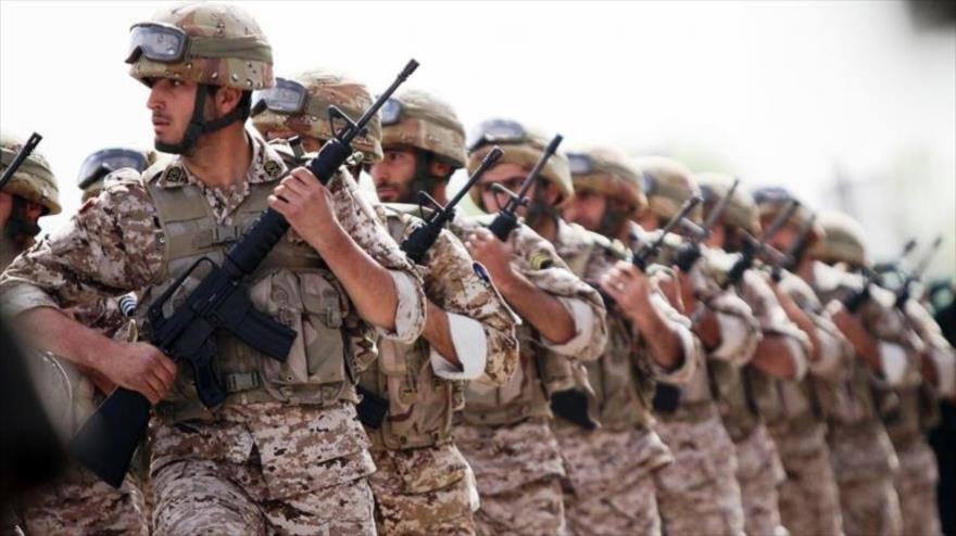 Fuerzas Terrestres del Cuerpo de los Guardianes de la Revolución Islámica (CGRI) de Irán.