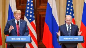Putin expresa a Trump preocupación por salida del pacto nuclear