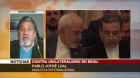 Jofré Leal: EEUU debe responder ante CIJ por violar pacto nuclear