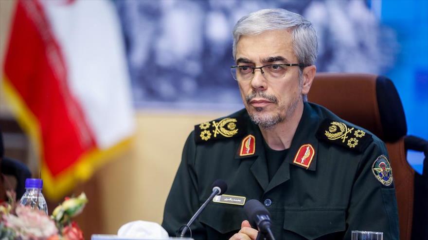 El jefe del Estado Mayor de las Fuerzas Armadas de Irán, el general de división Mohamad Hosein Baqeri.