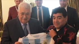 Maradona a Abás: “Yo soy de corazón palestino”