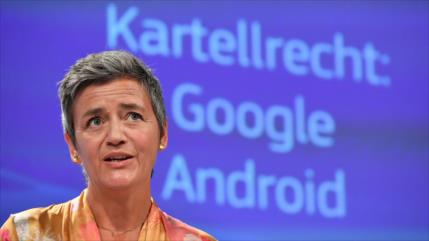 La Comisión Europea impone a Google la mayor multa de su historia