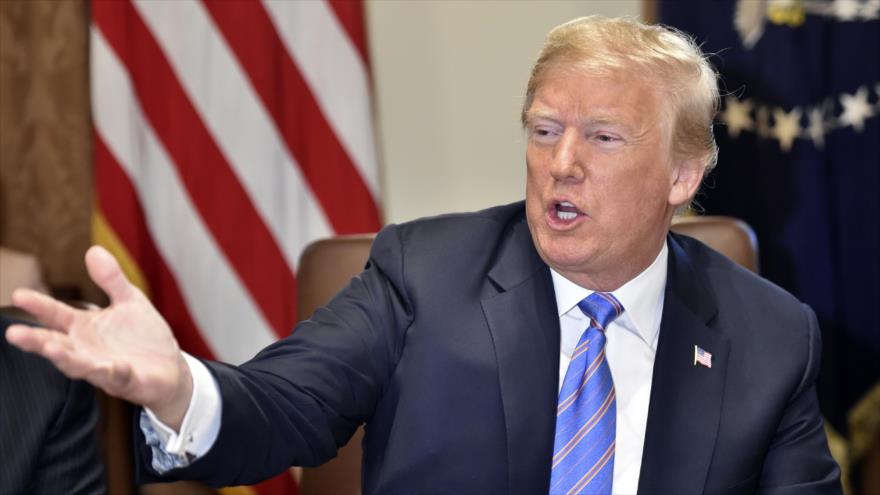 Trump amenaza con aplicar aranceles a todas importaciones chinas