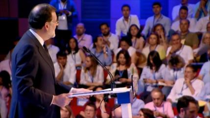 Mariano Rajoy da su último discurso como líder del PP