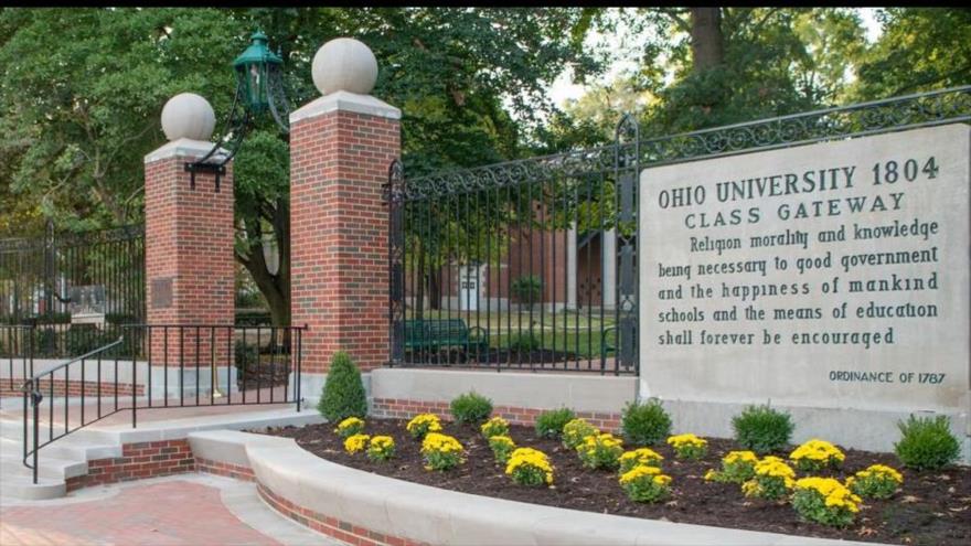 La Universidad de Ohio, al noreste de Estados Unidos.
