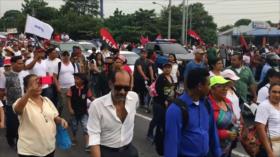 Marcha por Día Nacional del Estudiante en Nicaragua