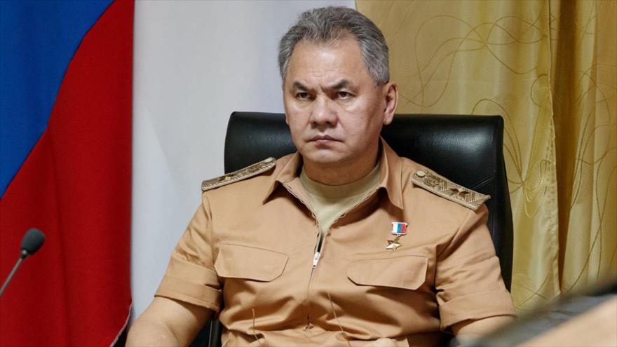 El ministro de Defensa de Rusia, Serguéi Shoigú. 
