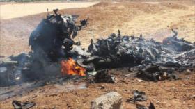 Daesh difunde supuestas fotos del Sujói sirio derribado por Israel