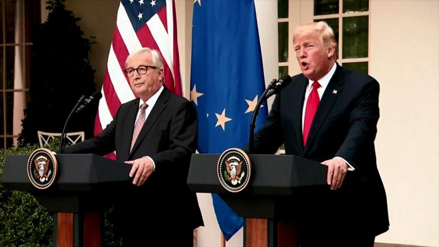 EEUU y la UE llegan a un acuerdo para desactivar guerra comercial