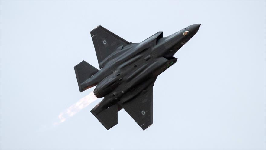 F35 israelí apareció en rastreadores de vuelos en la web