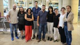 Israel deporta a activista que coordinaba una visita de Podemos