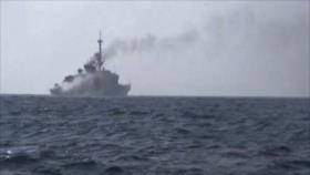 Fuerzas yemeníes atacan un buque de guerra de Arabia Saudí