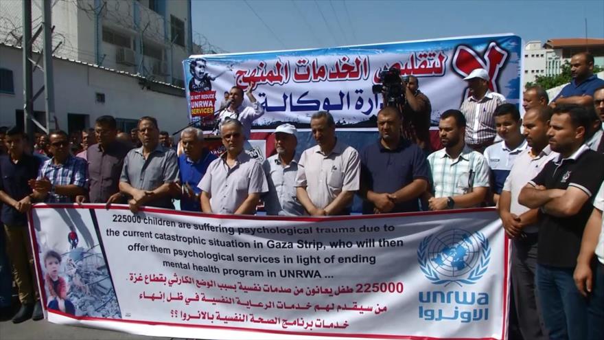 Mil trabajadores de la UNRWA han sido despedidos