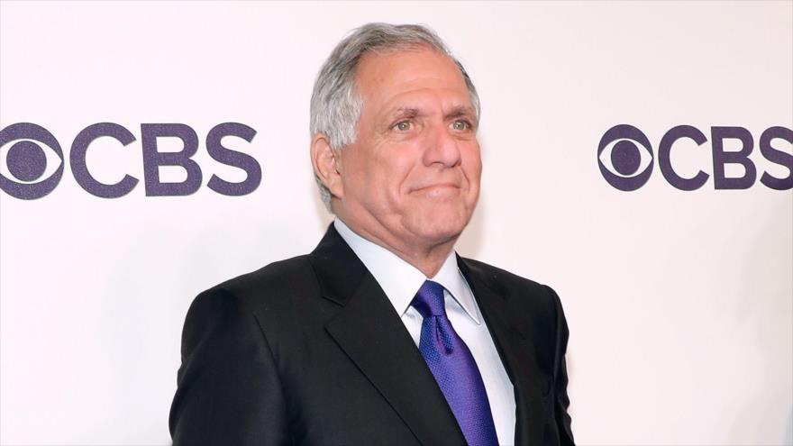El presidente de la cadena de televisión CBS, Leslie Moonves.