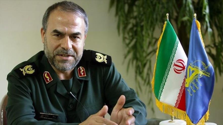 El comandante adjunto de Asuntos Políticos del Cuerpo de Guardianes de la Revolución Islámica (CGRI) de Irán, el general de brigada Yadolá Yavani.