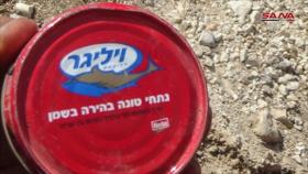 Siria confisca alimentos israelíes de escondites de Daesh 