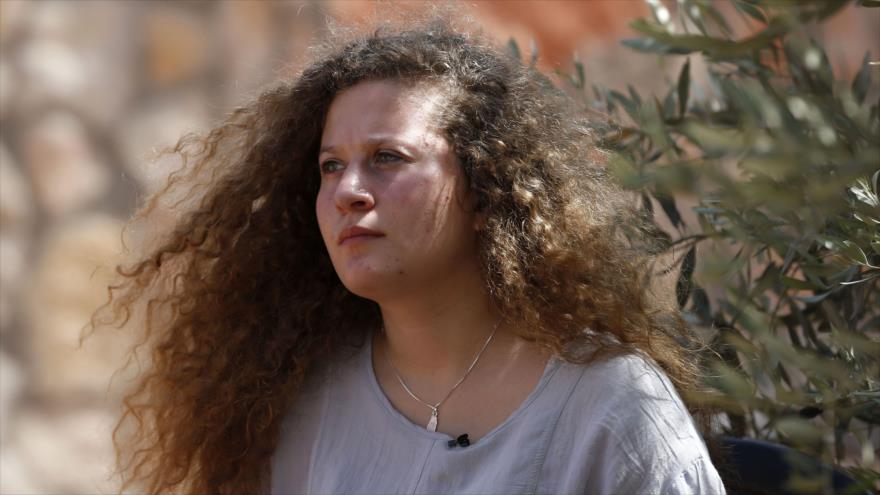 Joven activista palestina Ahed Tamimi busca un ‘futuro político’