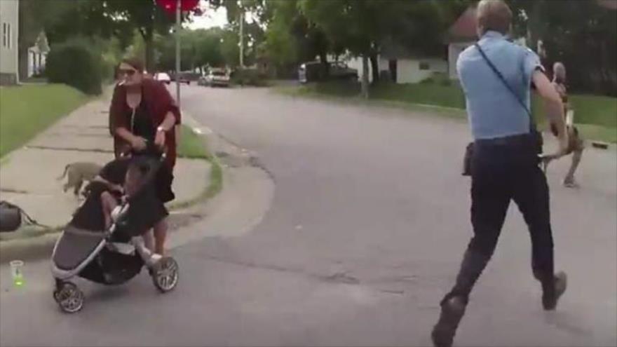 Video: Brutal asesinato de un afroamericano por policía EEUU