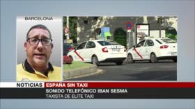 Sesma: Huelga de taxistas afecta a flujo de visitantes en España