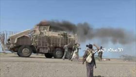 Ansarolá yemení destruye 126 vehículos militares saudíes en un mes