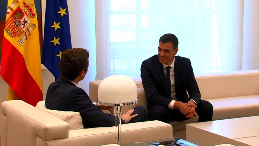 Pedro Sánchez y PP, distantes en políticas de Cataluña y migración
