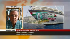 Urrestarazu: Israel no quiere que haya solidaridad con Palestina