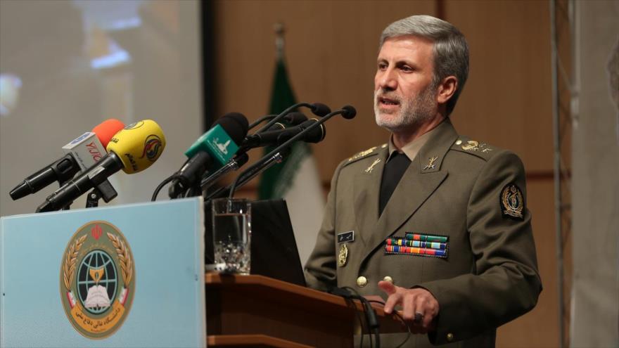 El ministro iraní de Defensa, el general de brigada Amir Hatami, en una reunión en Teherán, capital persa.