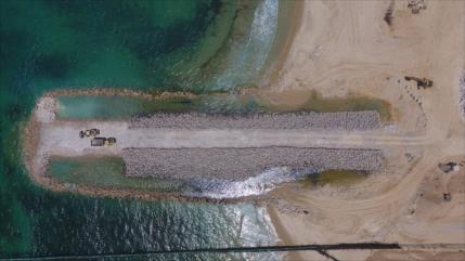 Israel difunde imágenes de la barrera marítima en límites de Gaza