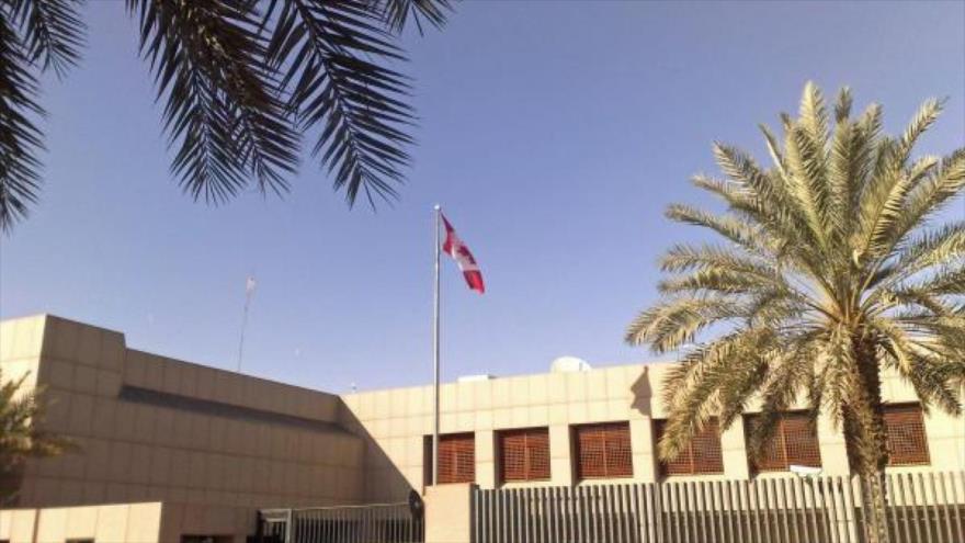 La embajada de Canadá en Riad, Capital de Arabia Saudi.