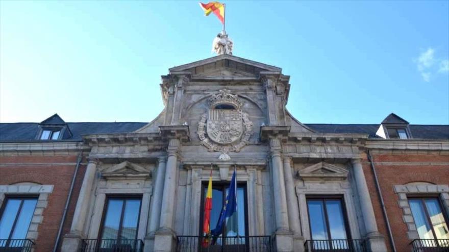 Palacio de Santa Cruz en Madrid, sede del Ministerio de Asuntos Exteriores de España.