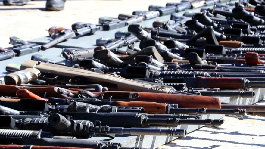 Aumenta crímenes en México por tráfico de armas desde EEUU