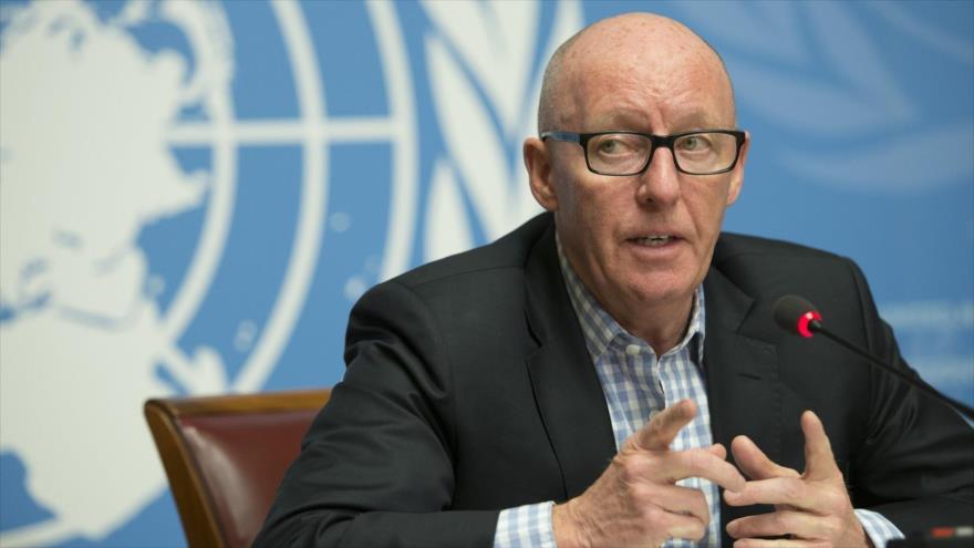 El coordinador humanitario de la Oficina de las Naciones Unidas para la Coordinación de Asuntos Humanitarios (OCHA), Jamie McGoldrick.